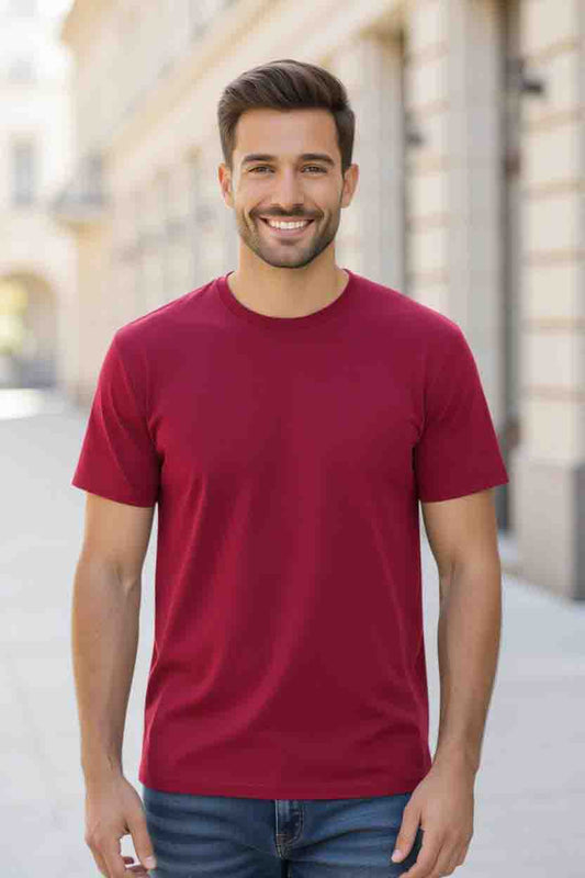 Premium Cotton Short-Sleeve T-Shirt